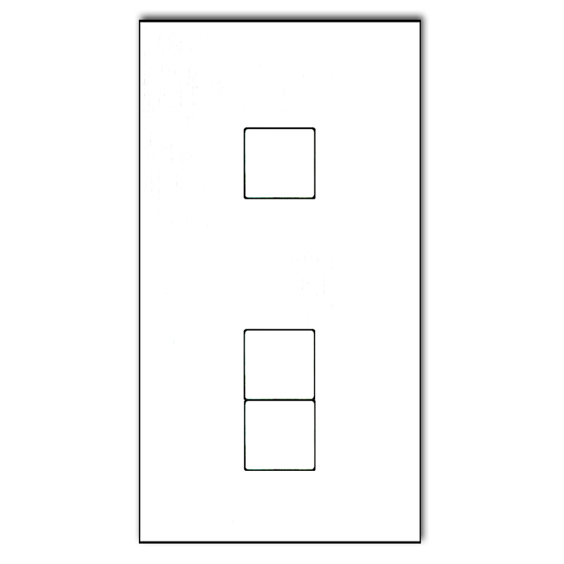3-fold. For 2 wall boxes