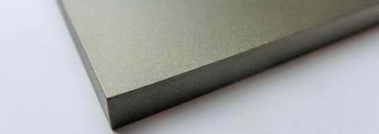 Taster LISA 1-fach mit Ausschnitt Bronze Metall. CJC Systems